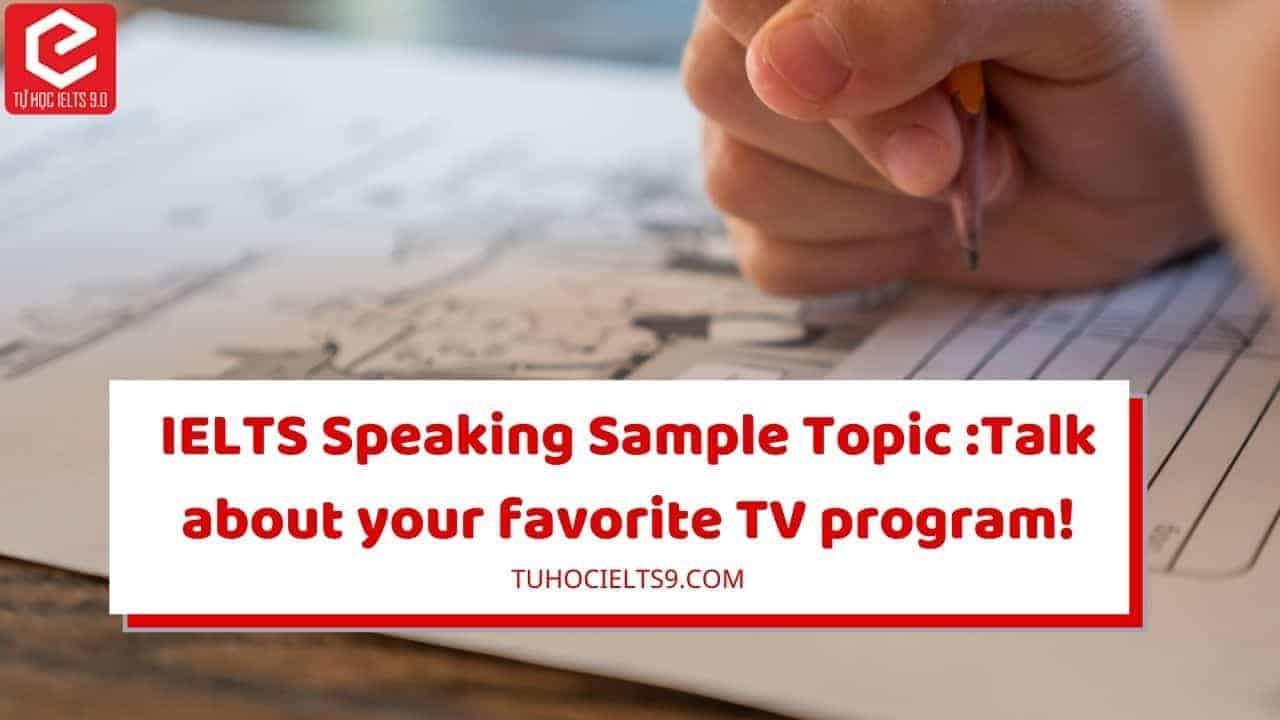 ielts speaking tv program