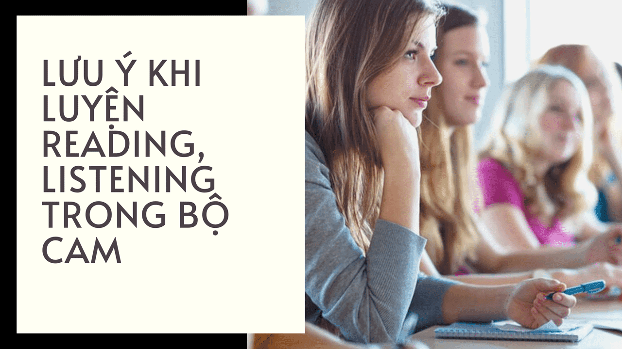 những sai lầm khi luyện đề ielts trong bộ Cam