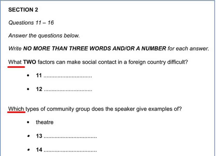 5 bước chinh phục dạng short answer questions IELTS Listening 4 short answer questions ielts listening 4