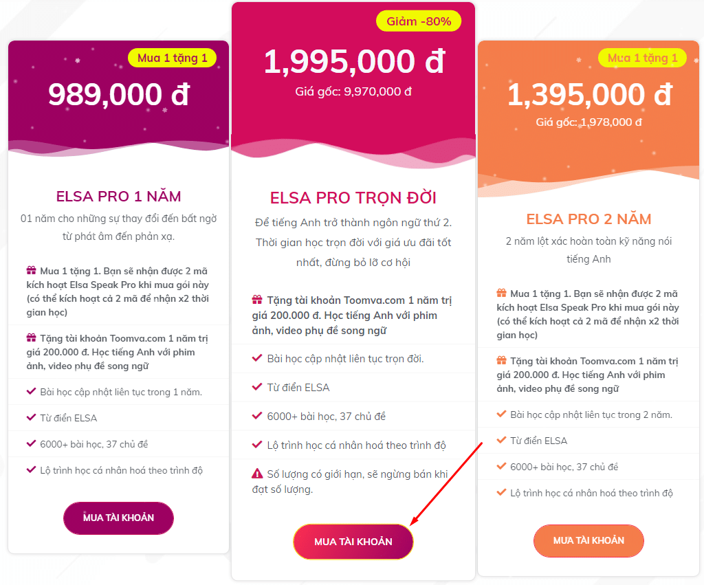 Hướng dẫn sử dụng mã giảm giá Elsa Speak 1 image