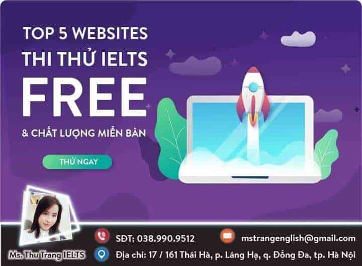 website thi thu ielts free
