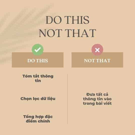 Muốn writing task 1 trên 6.0 - phải tránh 4 lỗi này. 1 writing task