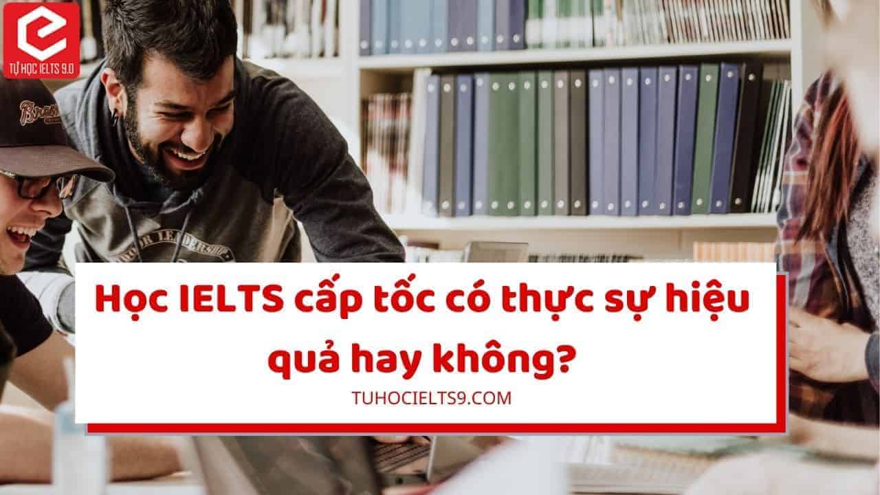 học ielts cấp tốc