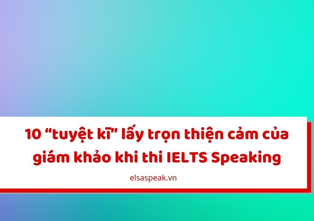 thi IELTS Speaking